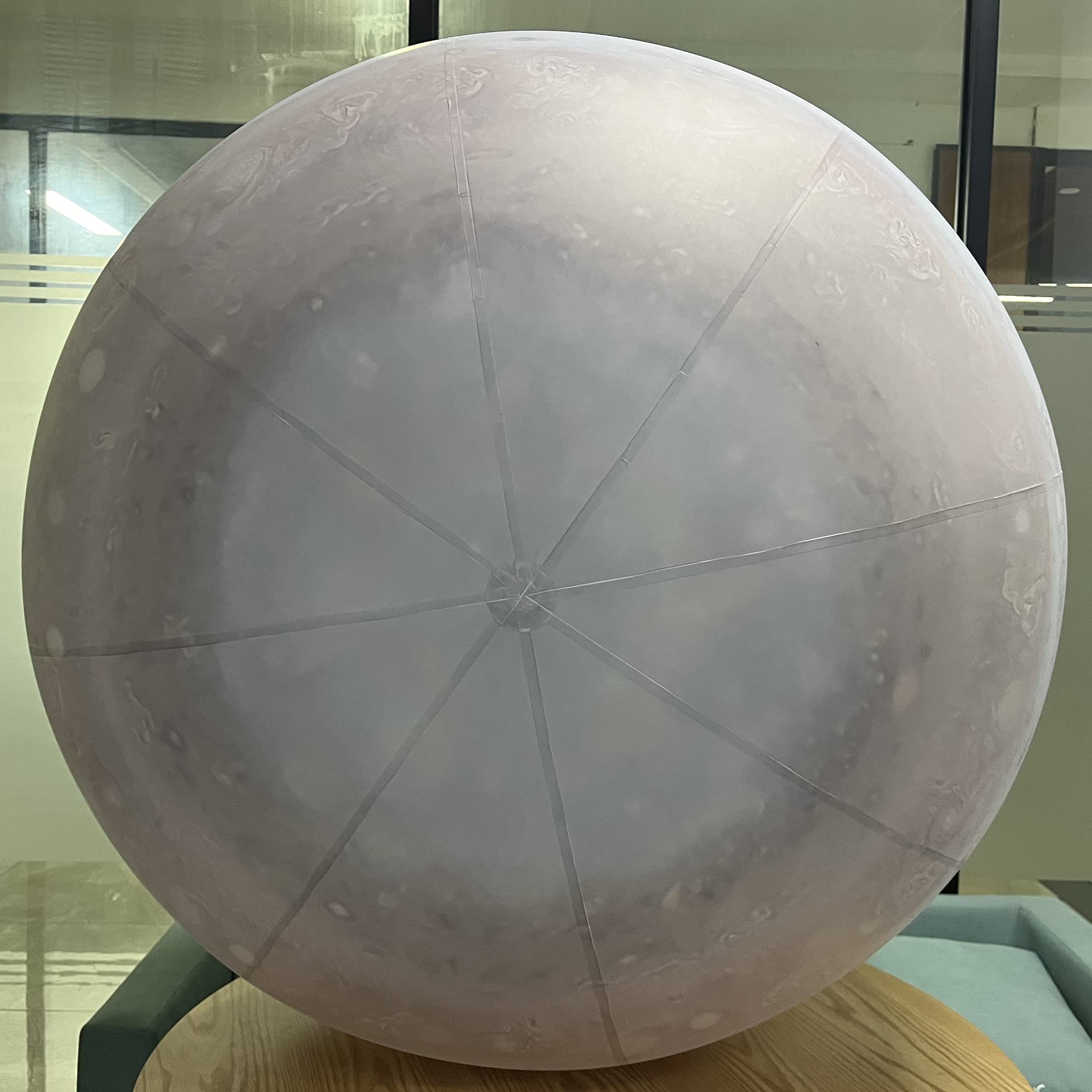 Sayok 0.25mm PVC 40-Inch Large Inflatable Solar System Planets - Jupiter Balloon for Space Education, Planetarium Decor & Astronomy Classroom Display - Perfect for Science Museums, School Projects & Space-Themed Parties