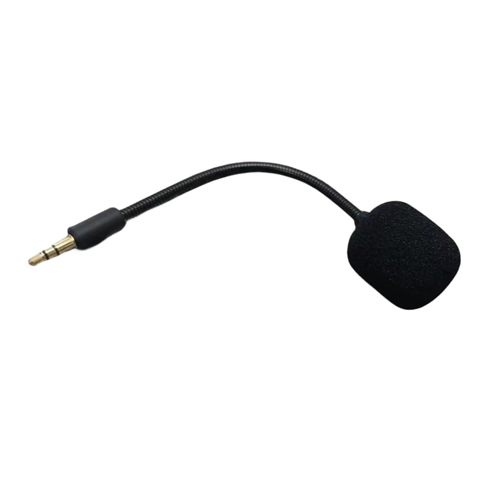 Detachable 3.5mm Boom Microphone for BarracudaX Headset - Plug & Play Windproof Foam Mic with Noise Cancellation - Flexible & Stylish Design for Gaming, Streaming & Online Meetings