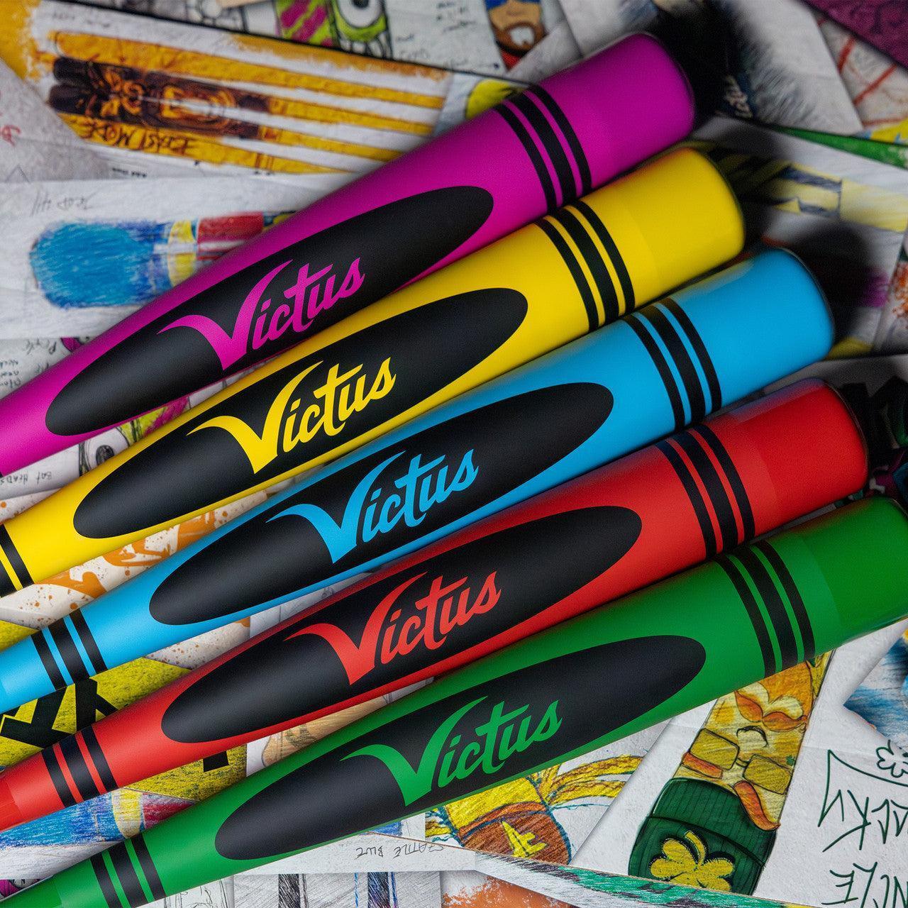 2024 Victus Vibe Crayon 10 USSSA Baseball Bat - VSBVIB10C | Youth & Adult Baseball Equipment for Games & Practice | Perfect for Tournaments & Training Sessions