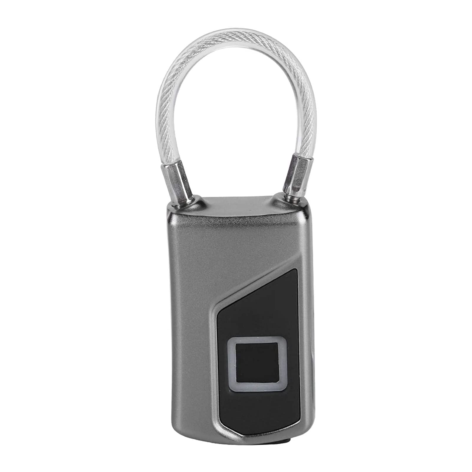 Zinhsq Smart Fingerprint Padlock - Keyless, Waterproof & Secure Digital Lock for Gym, Door, Luggage, Suitcase, Backpack, Bike & Office | Perfect for Travel, Home Security & Outdoor Activities