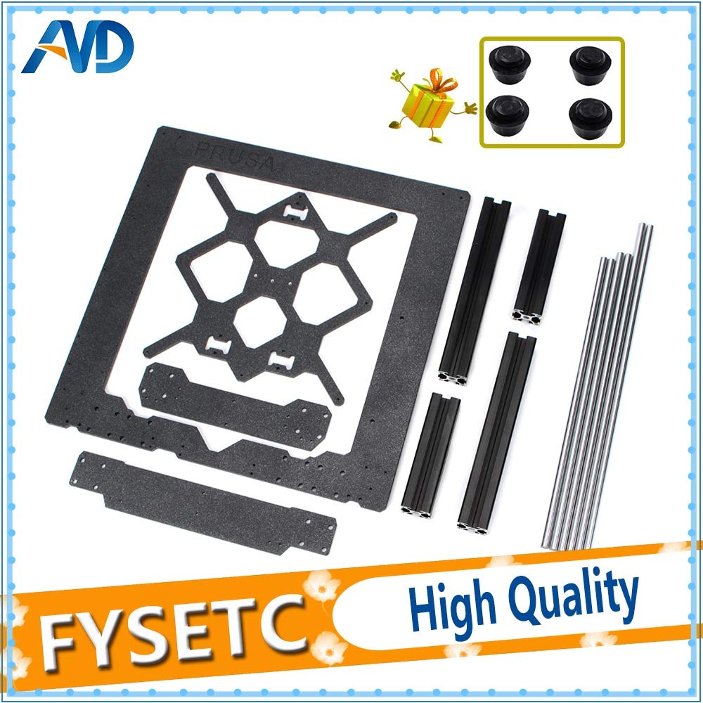 Original Prusa i3 MK3 3D Printer Parts Kit - Aluminum Frame, Black Profile & Smooth Rods for DIY 3D Printer Repairs & Upgrades | Perfect for Makers, Hobbyists & 3D Printing Enthusiasts