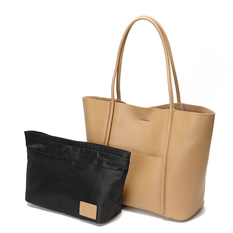 Stylish Large Tote Bag for Women - Spacious Designer Handbag with Long Handles - Perfect for Work, Travel & Shopping