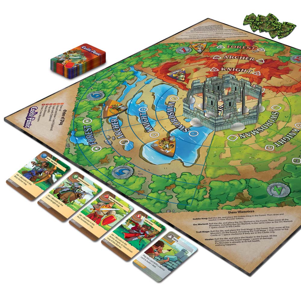 Castle Panic Second Edition - Cooperative Board Game for Family & Friends | Strategy Game for Kids & Adults | Perfect for Game Nights & Parties