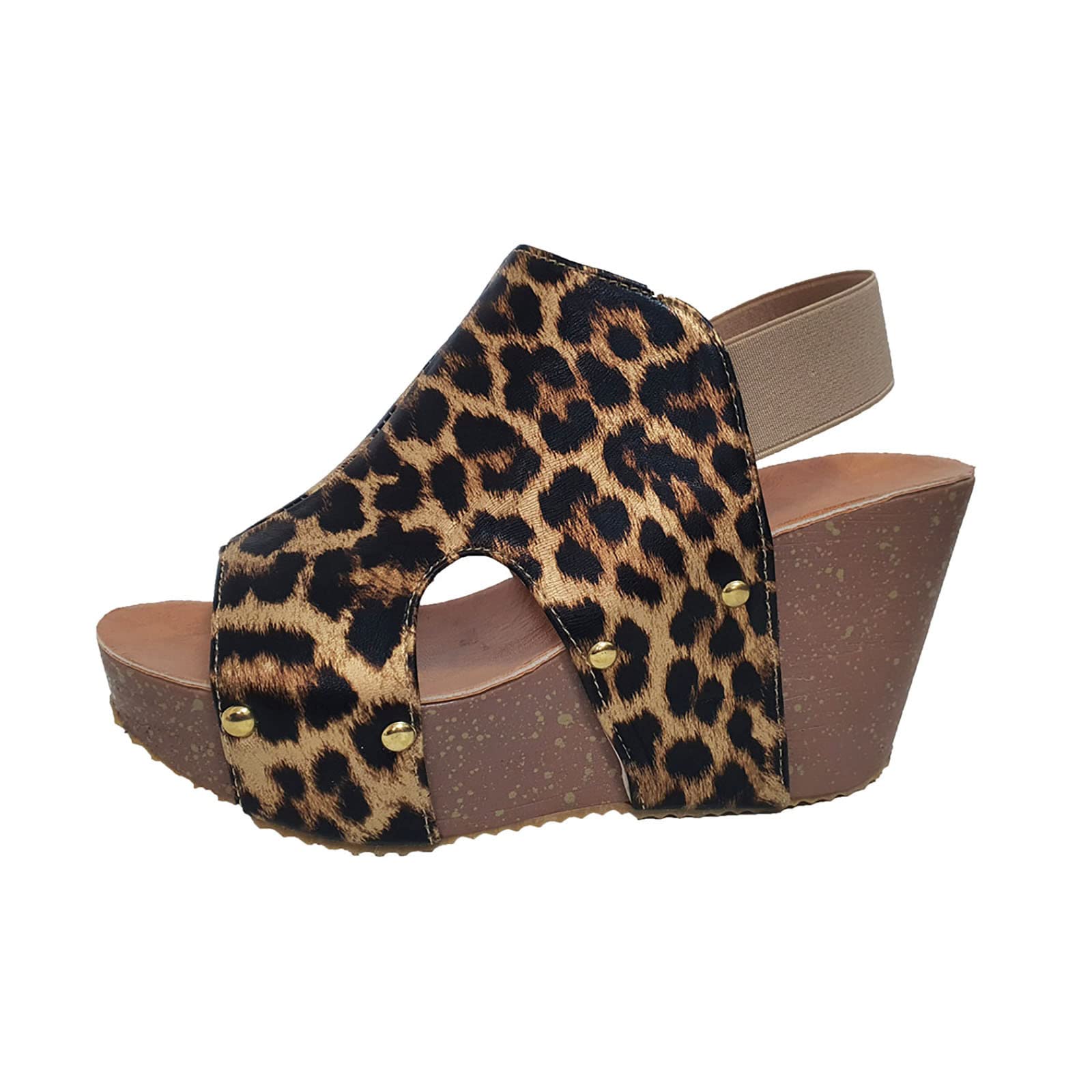 Women's Casual Wedge Sandals Open Toe Roman Platform Summer Shoes - Perfect for Beach, Vacation, and Everyday Wear