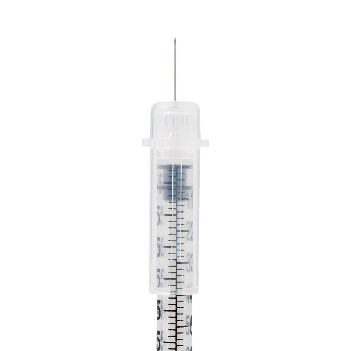 Insulin Safety Syringes - Ultra Fine Needles for Painless Injection | Diabetic Glucose Monitoring & Insulin Therapy Supplies | Perfect for Home Use & Travel