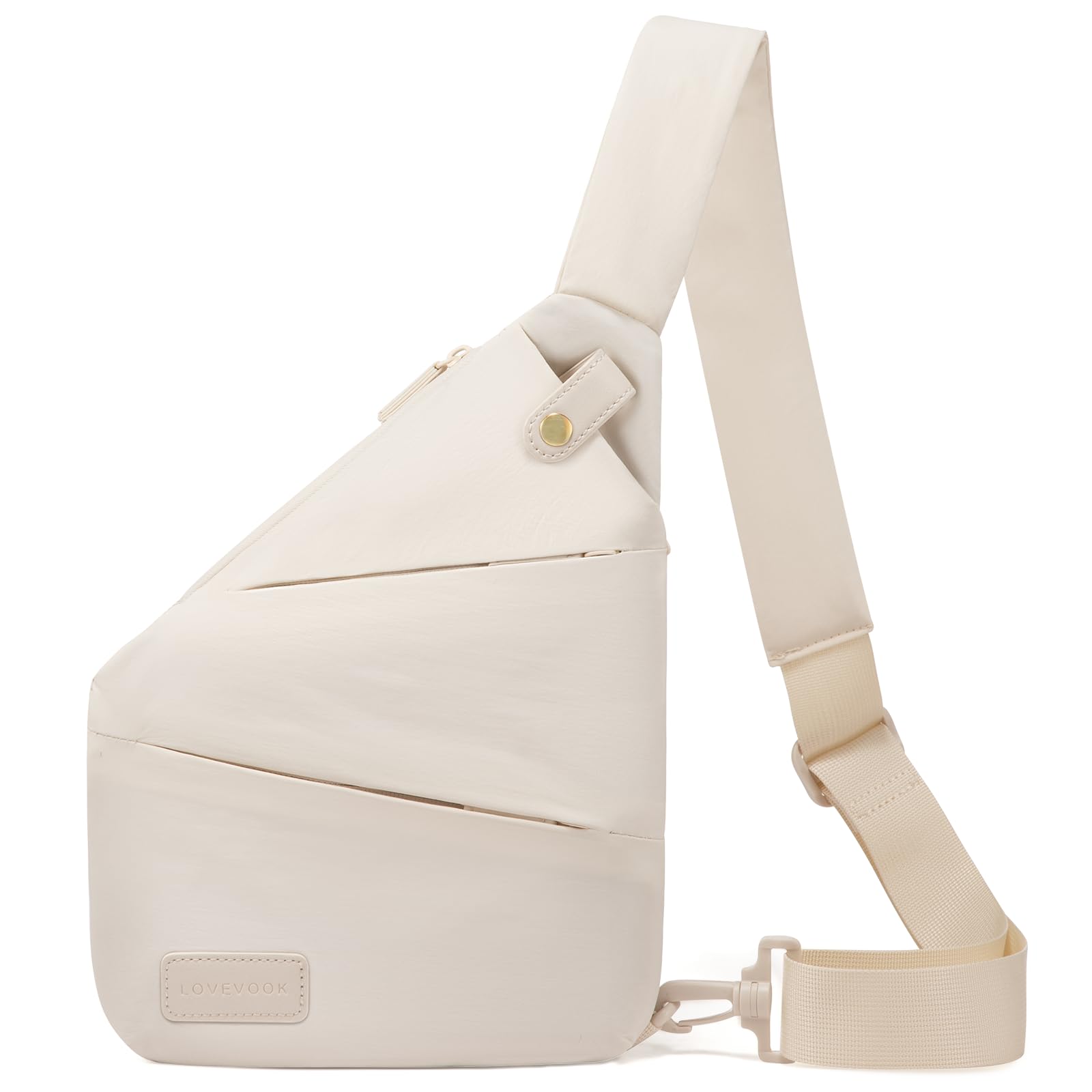LOVEVOOK Anti Theft Crossbody Bag for Women & Men - Secure Travel Sling Bag with RFID Blocking - Lightweight Chest Shoulder Bag for Commuting, Shopping & Outdoor Adventures