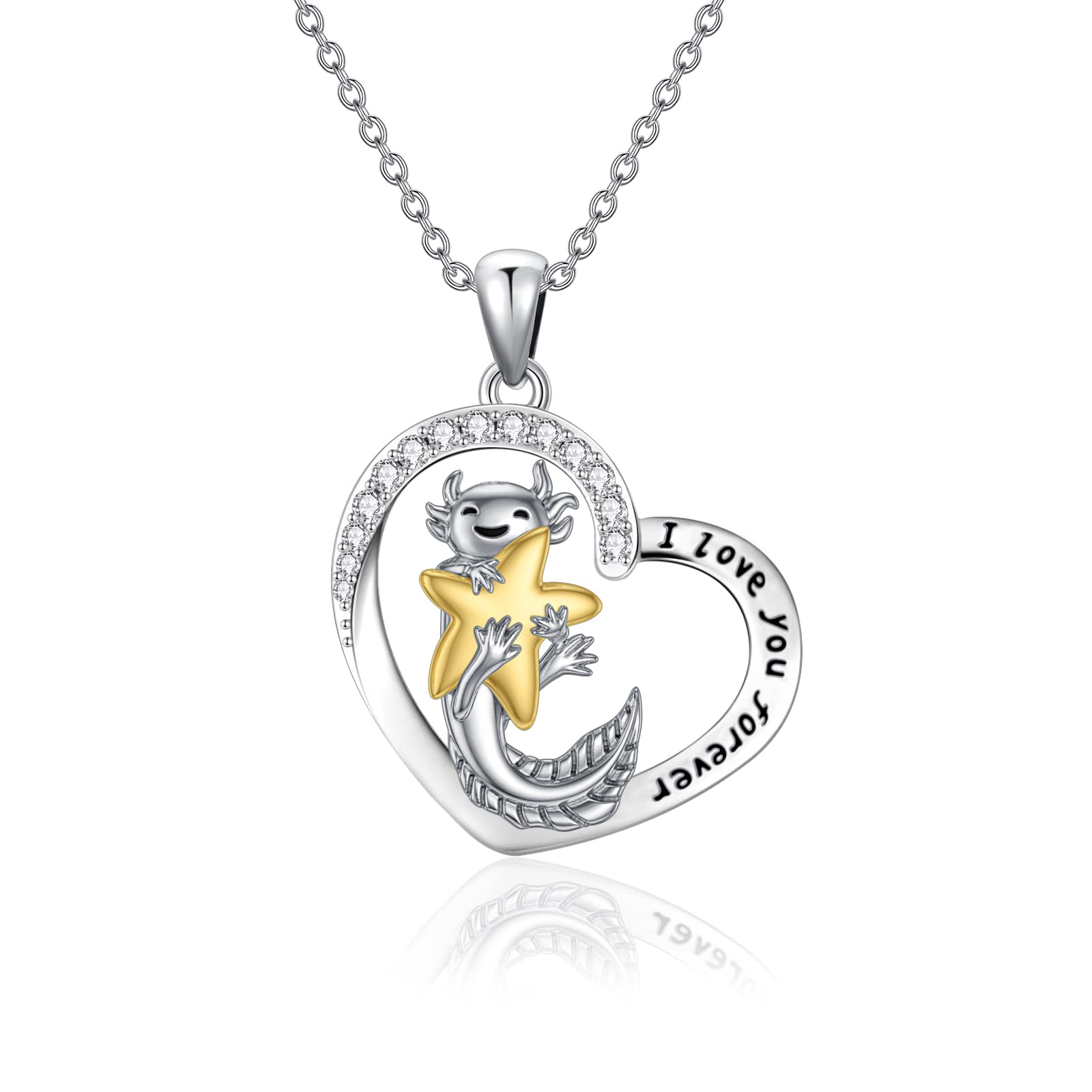 925 Sterling Silver Animal Pendant Necklace - Owl, Highland Cow, Squirrel, Fox, Otter, Bunny & Dog Charms | Unique Jewelry Gift for Women & Men | Birthday, Christmas, Anniversary Present | Perfect for Nature Lovers & Animal Enthusiasts