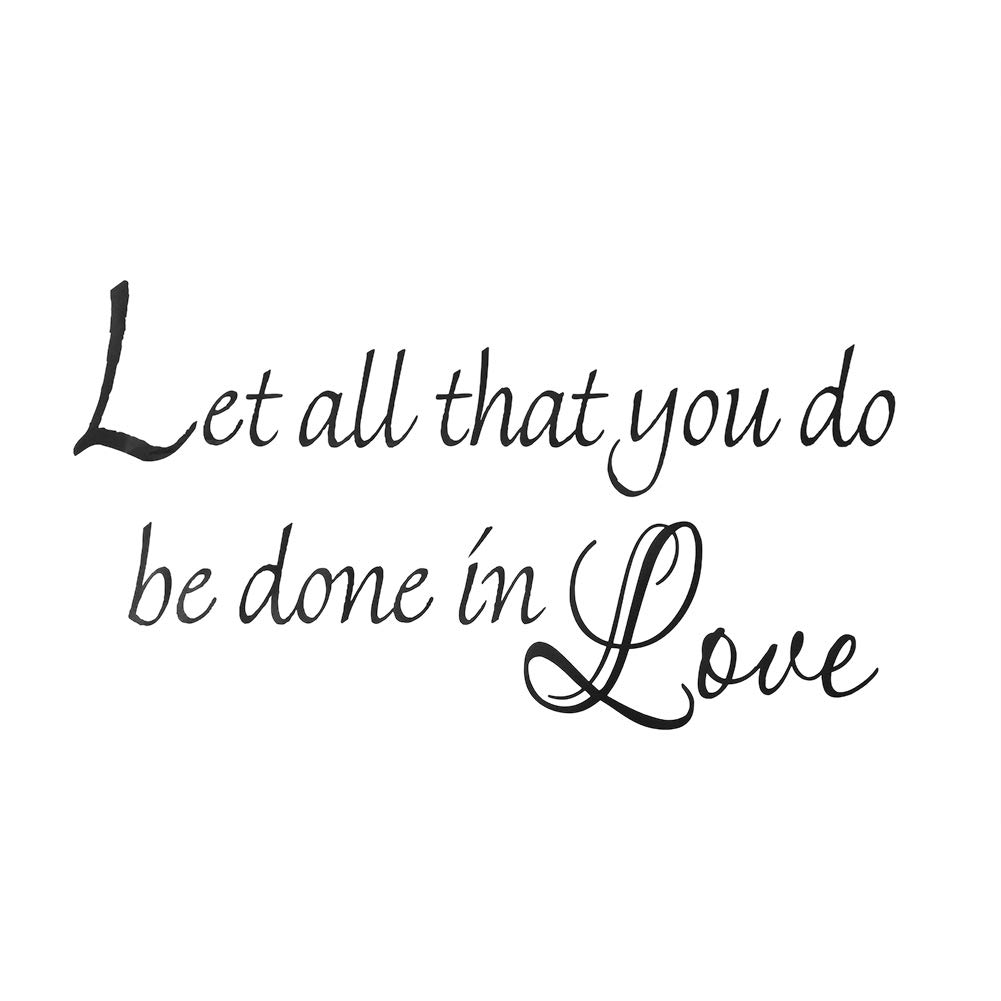 Removable PVC Wall Decals with English Proverbs - Inspirational Letter Wall Stickers for Home Decor by Alvinlite | Perfect for Living Room, Bedroom & Office Wall Art