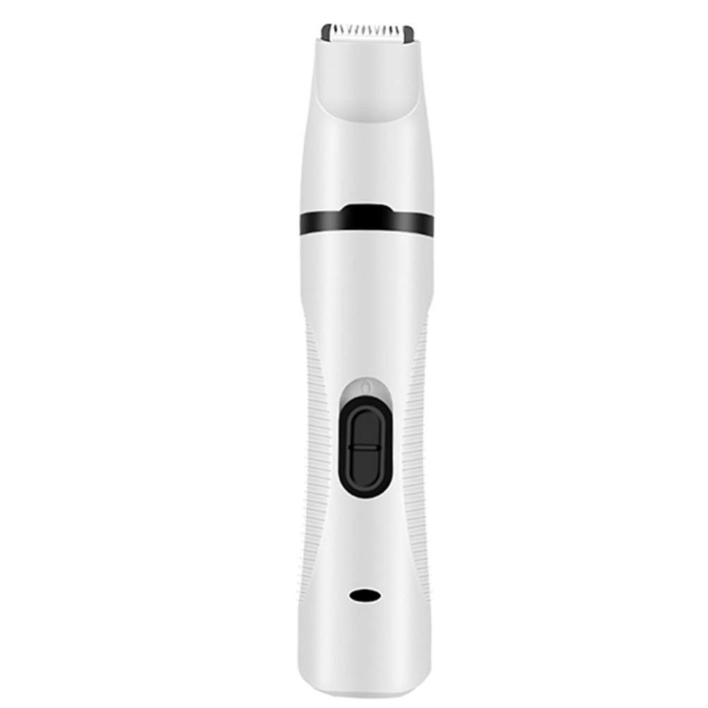 Baluue Cordless Rechargeable Dog Clippers & Nail Grinder - Low Noise Pet Grooming Kit for Shaving, Trimming & Polishing - Perfect for Puppy Nail Care & Hair Grooming at Home