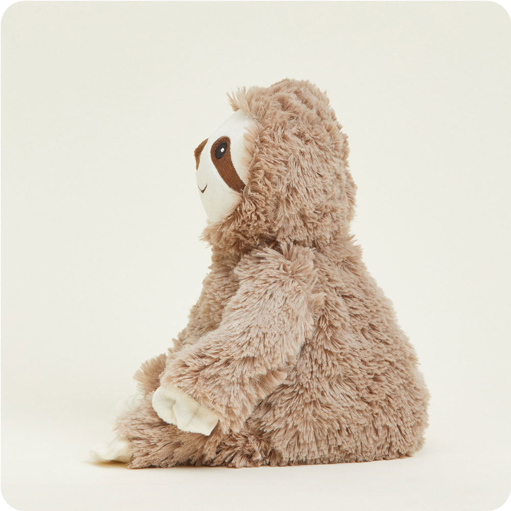 Weighted Heated Sloth Stuffed Animal - Warmies Plush Toy for Stress Relief & Relaxation - Perfect for Kids & Adults, Ideal for Anxiety Relief, Sleep Aid, and Cozy Comfort at Home or Office