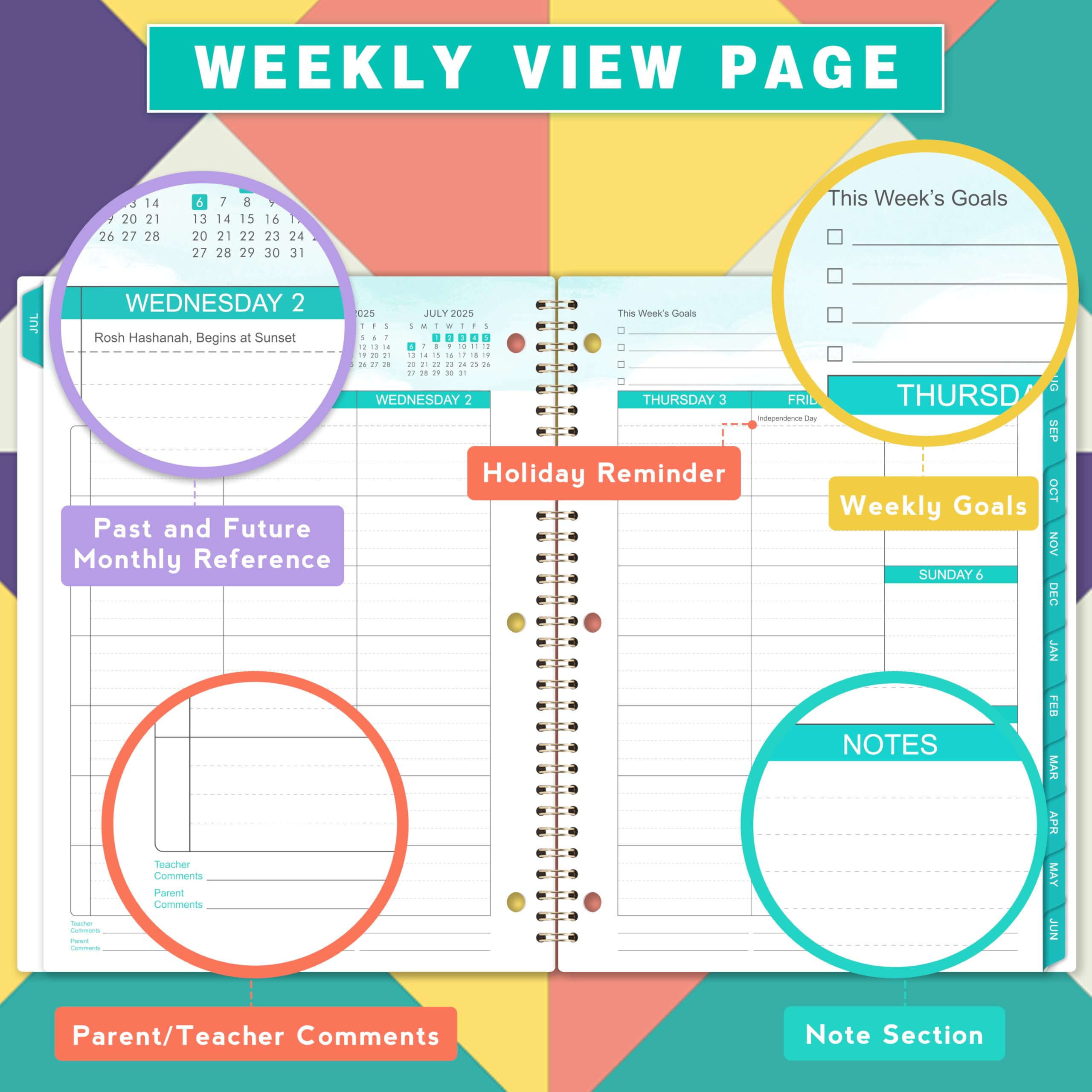 2025-2026 Academic Planner for Students - 9