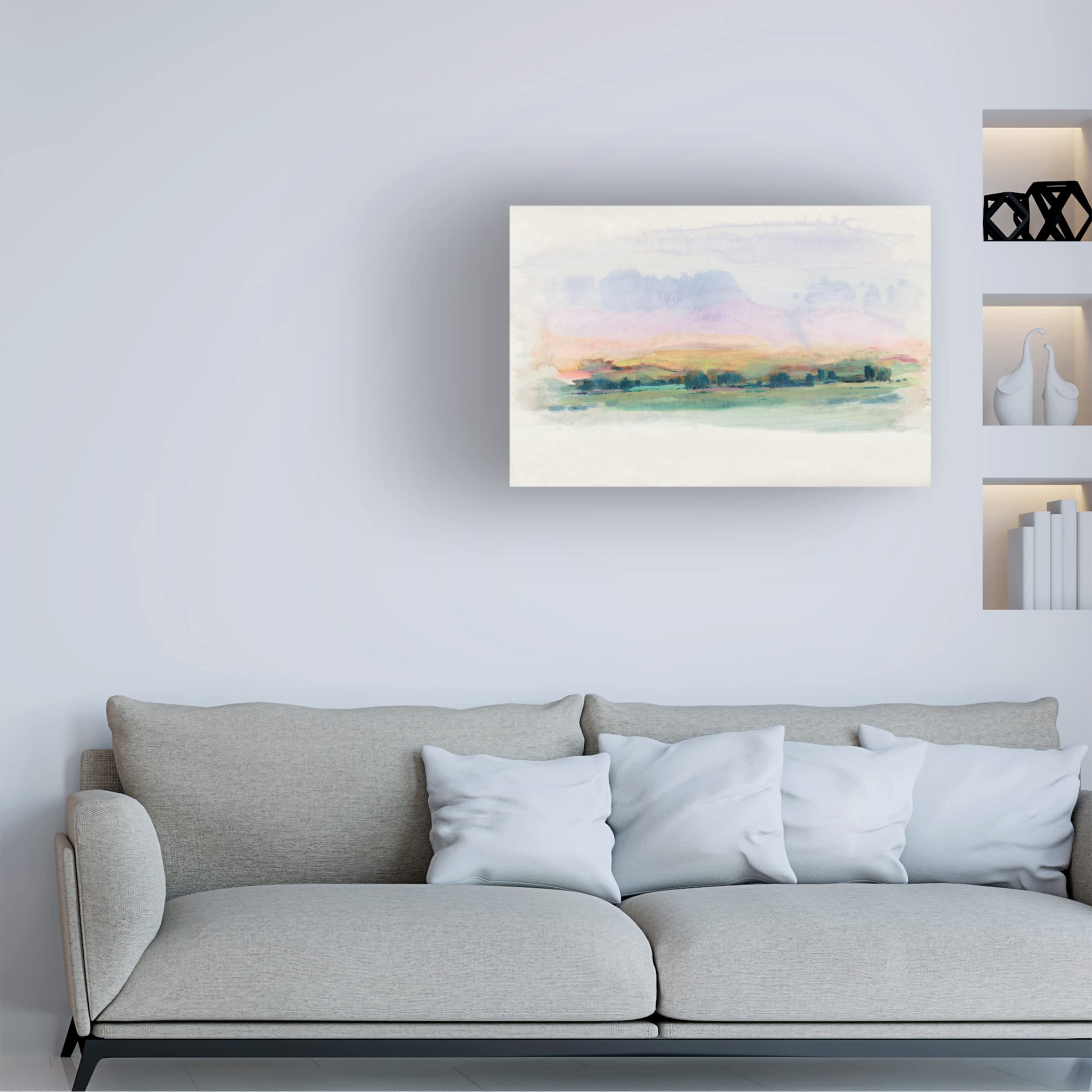 Trademark Fine Art 'Vignette Scene II' Canvas Wall Art by Tim O'Toole - Perfect for Living Room, Bedroom & Office Decor