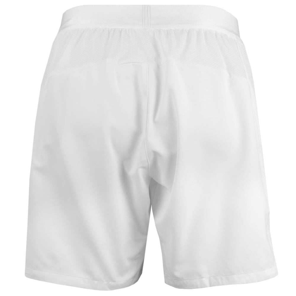 ASICS Men's Match 7 Running Shorts - Breathable White Athletic Shorts for Gym, Jogging & Workouts | Lightweight Training Shorts with Comfort Fit