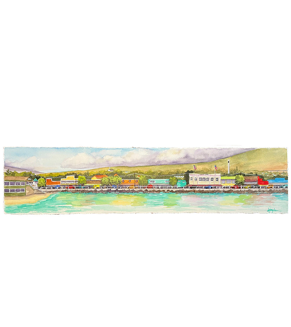 Reflections of Front Street by Sarah Houglum - Premium Wall Art for Home & Office Decor - Perfect for Living Rooms, Bedrooms & Workspaces