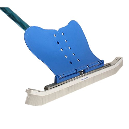 Wall Whale Nylon Pool Brush - 24 Inch Heavy Duty Swimming Pool Cleaner for Inground & Above Ground Pools - Perfect for Tile, Vinyl & Fiberglass Surfaces