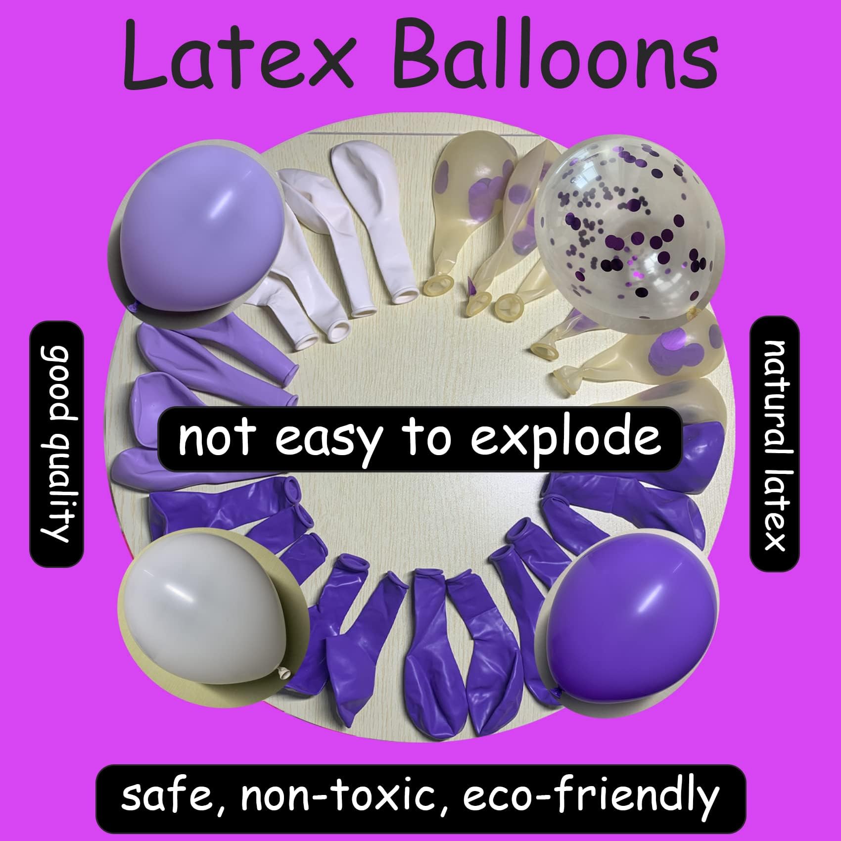 23rd Birthday Party Decorations - Purple Happy Birthday Banner, Number 23 Balloons, Star Streamers & Hanging Swirls for Women, Men, Girls & Boys | Perfect for Home, Office or Venue Celebration