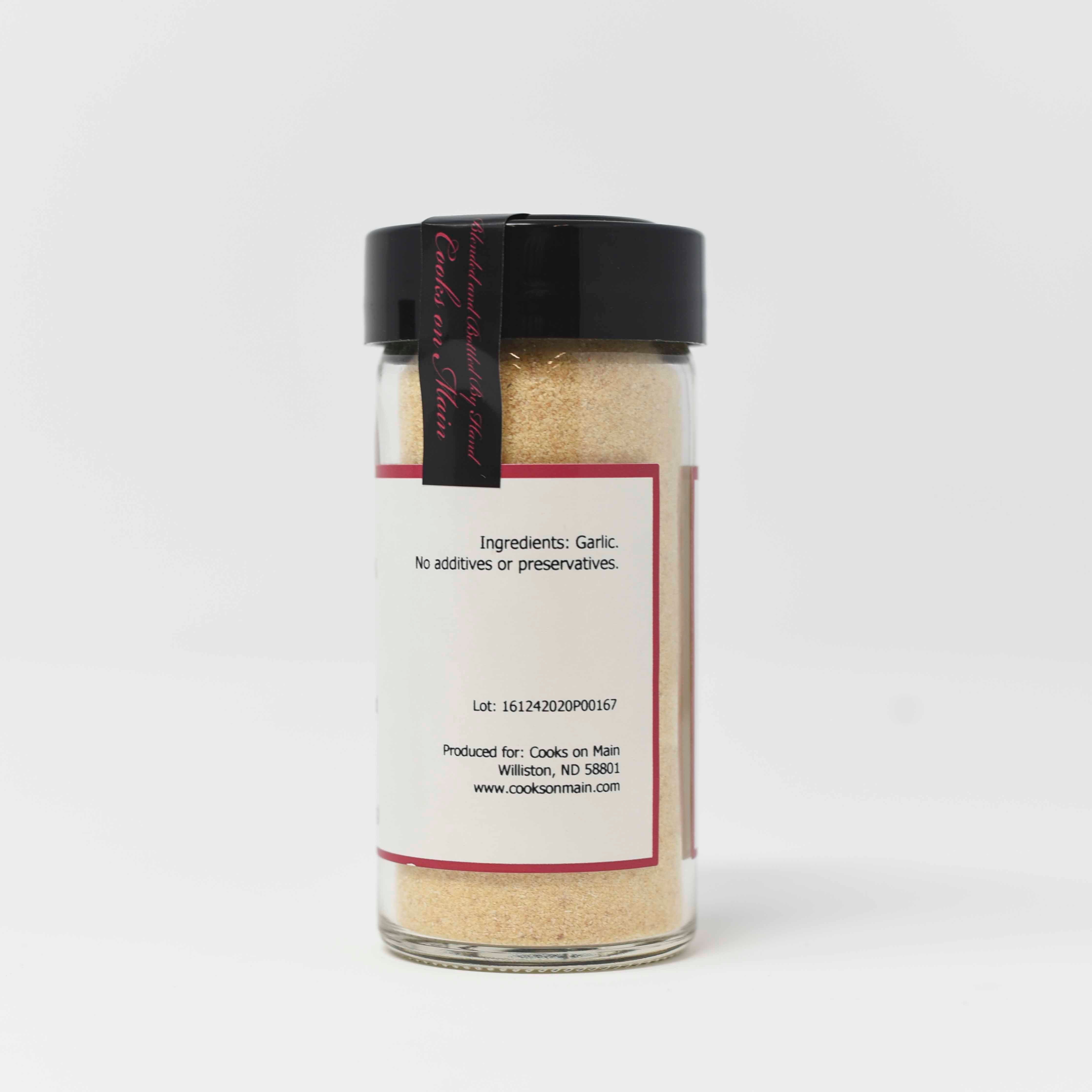 Organic Granulated Garlic Powder - All Natural, Non-GMO, Kosher Certified - Perfect for Cooking, Seasoning & Meal Prep (16oz Resealable Bag)