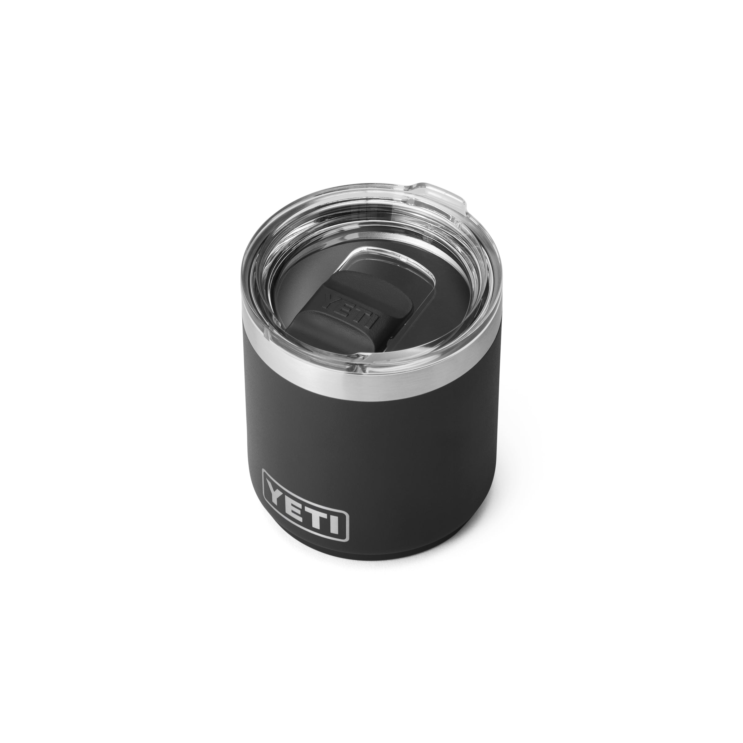 Yeti Rambler 10 oz Lowball Tumbler 2.0 - Black Insulated Stainless Steel Cup for Whiskey, Cocktails & Cold Drinks - Perfect for Home Bar, Camping & Outdoor Adventures