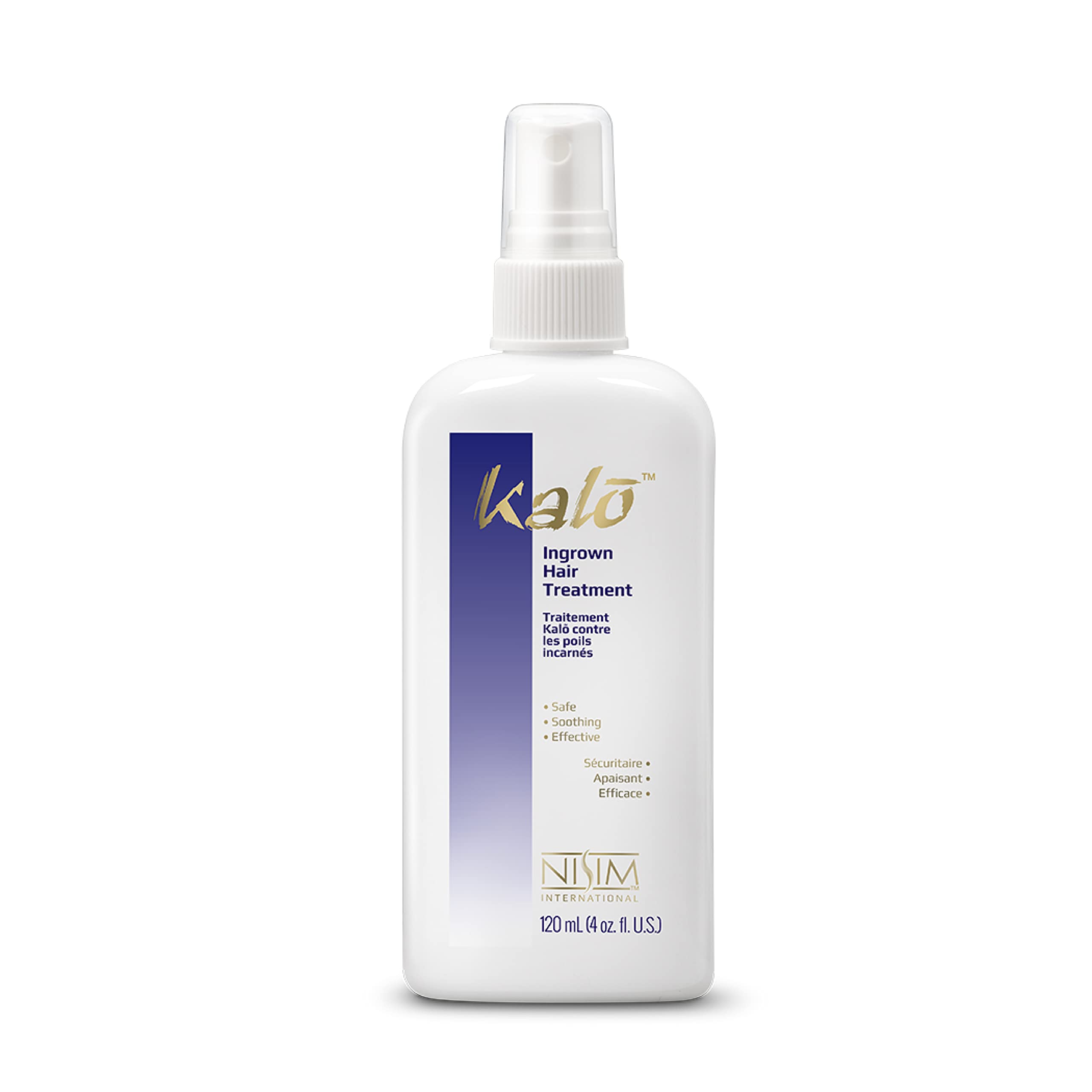 NISIM Kalo Ingrown Hair Treatment - 4 Oz | Fast-Acting Solution for Razor Bumps & Ingrown Hairs | Perfect for Post-Shave & Waxing Care