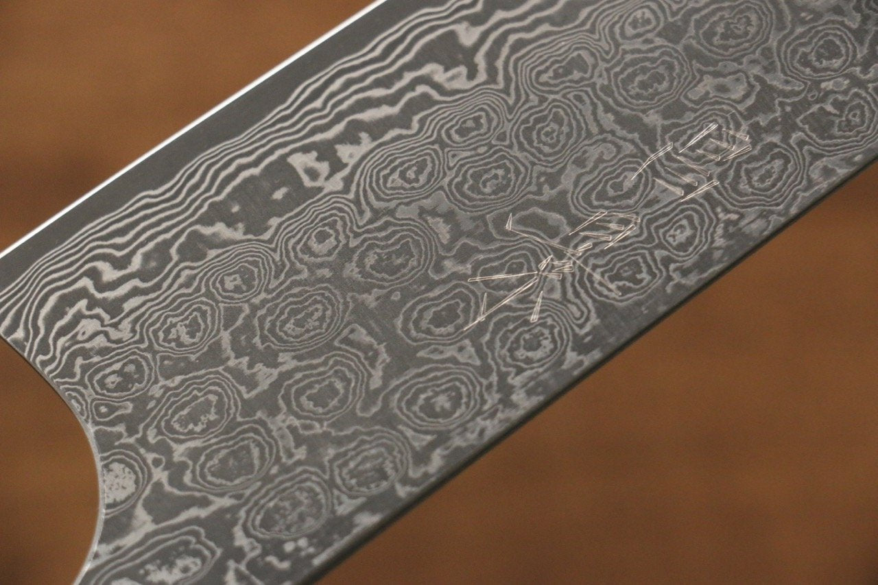 Masakage Kumo VG10 Damascus Gyuto Japanese Chef Knife 240mm with Premium Shitan Handle - Perfect for Sushi, Meat Slicing & Professional Kitchen Use