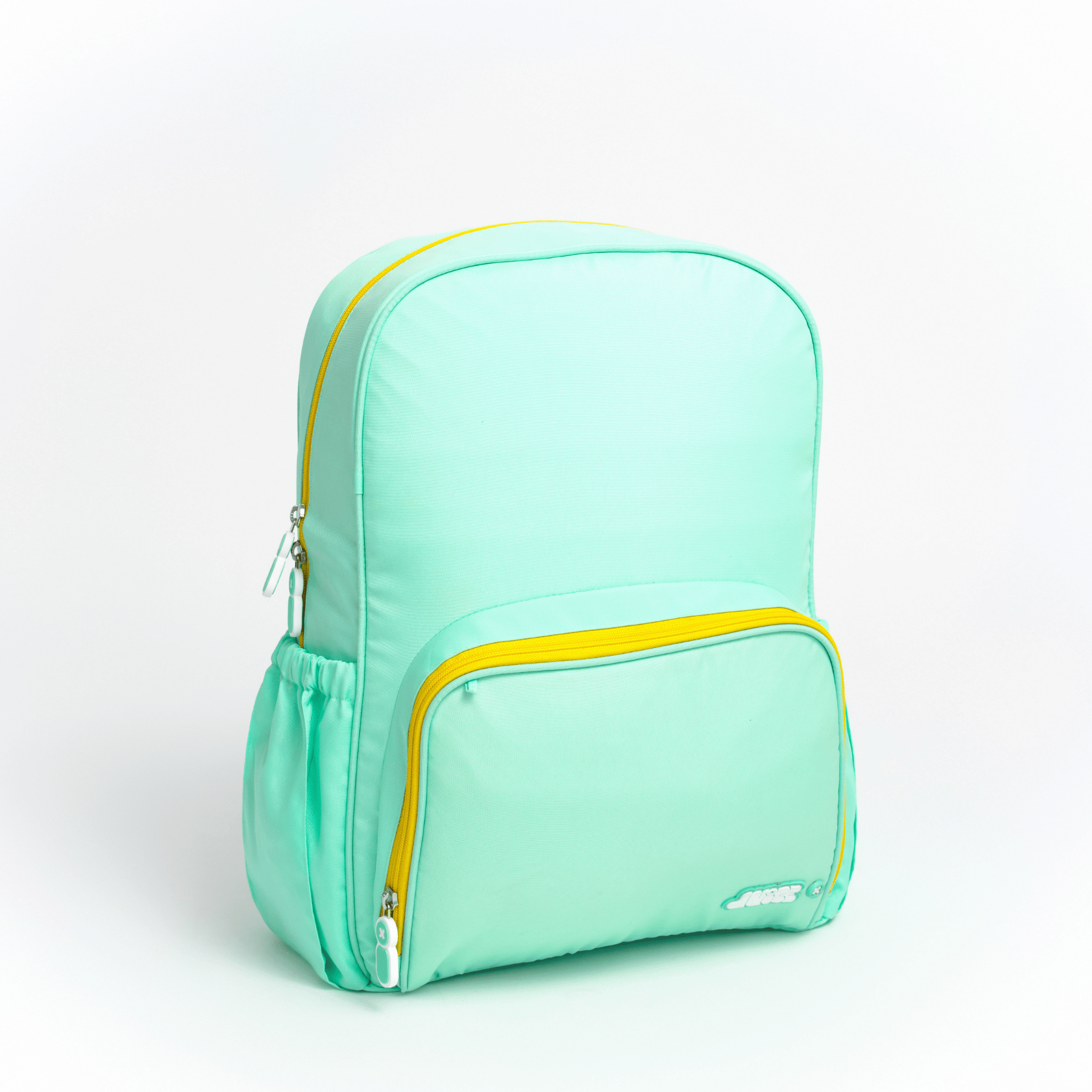 Moji Large Backpack for Women & Men - 18 Inch Waterproof Travel Backpack with USB Charging Port, Mint Green - Perfect for College, Work, Hiking & Airplane Carry On