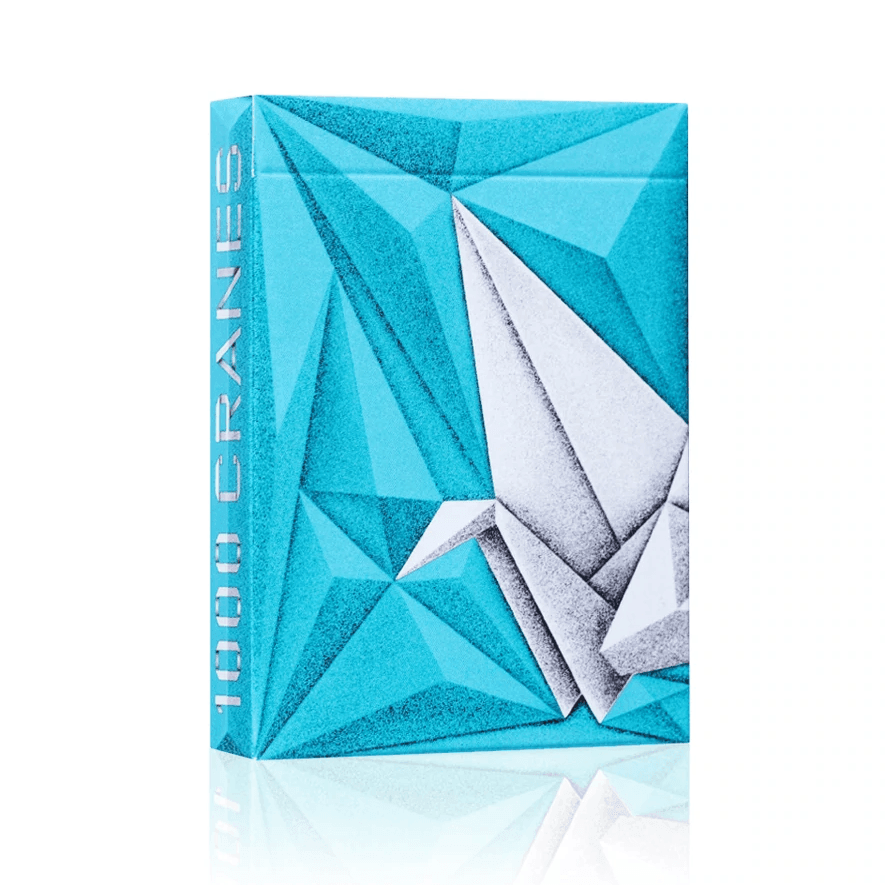1000 Cranes Playing Cards V2 - Japanese Origami Crane Design Deck for Poker, Magic Tricks & Collectors - Perfect for Game Nights, Gifts & Cardistry