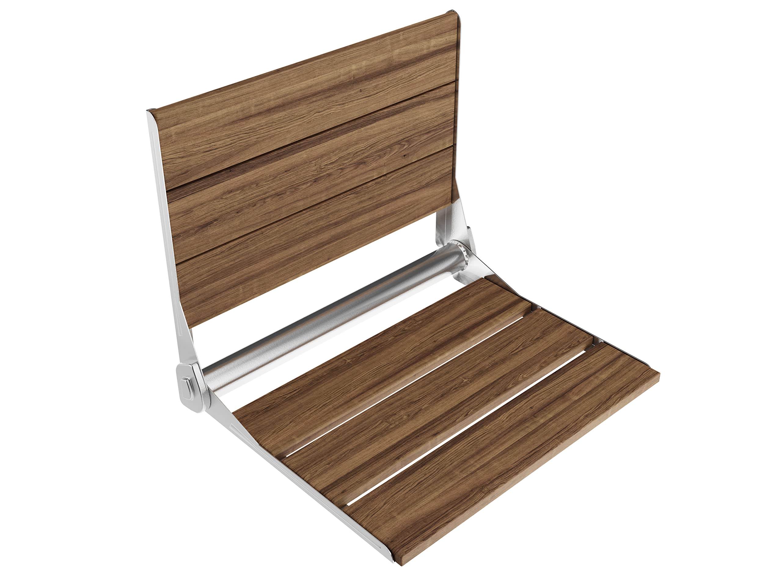 Premium Folding Teak Shower Bench - 18.7