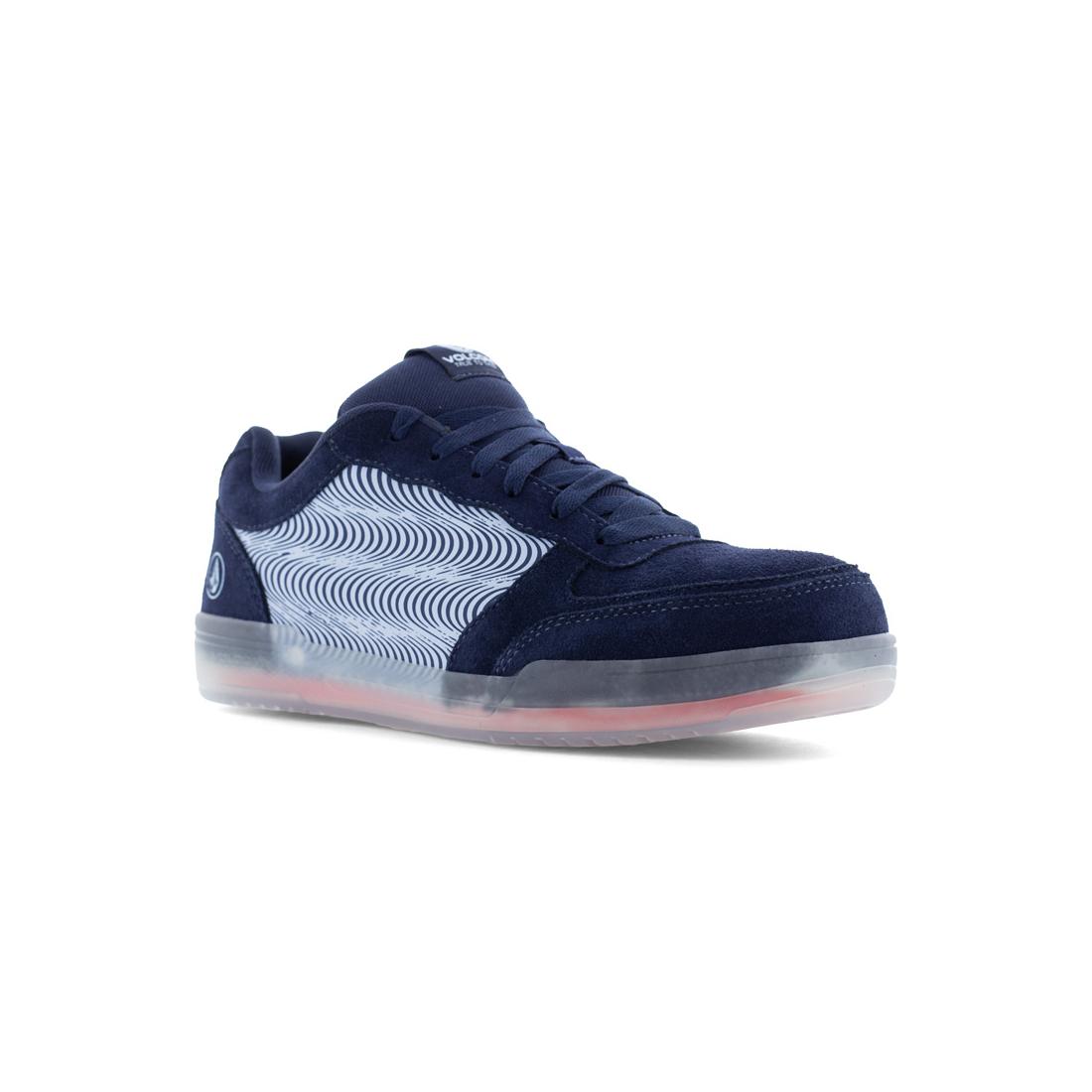 Hybrid Composite Toe Wedge Sole Work Shoe Blue Navy