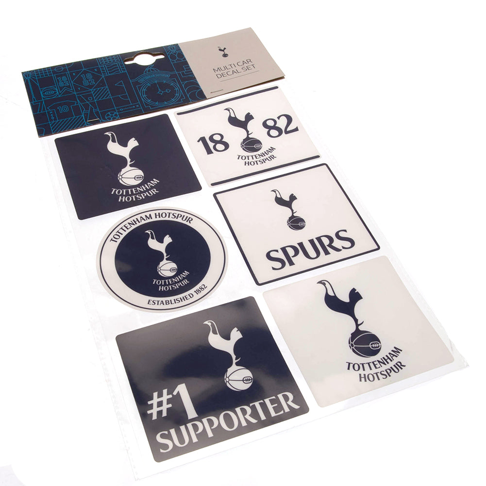 Tottenham Hotspur Car Decal Stickers Set - Premium Waterproof Vinyl Decals for Cars, Windows, Laptops - Perfect for Football Fans & Tottenham Supporters - Great for Game Days, Tailgating & Showing Team Spirit