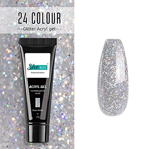 12 - Silver Glitter