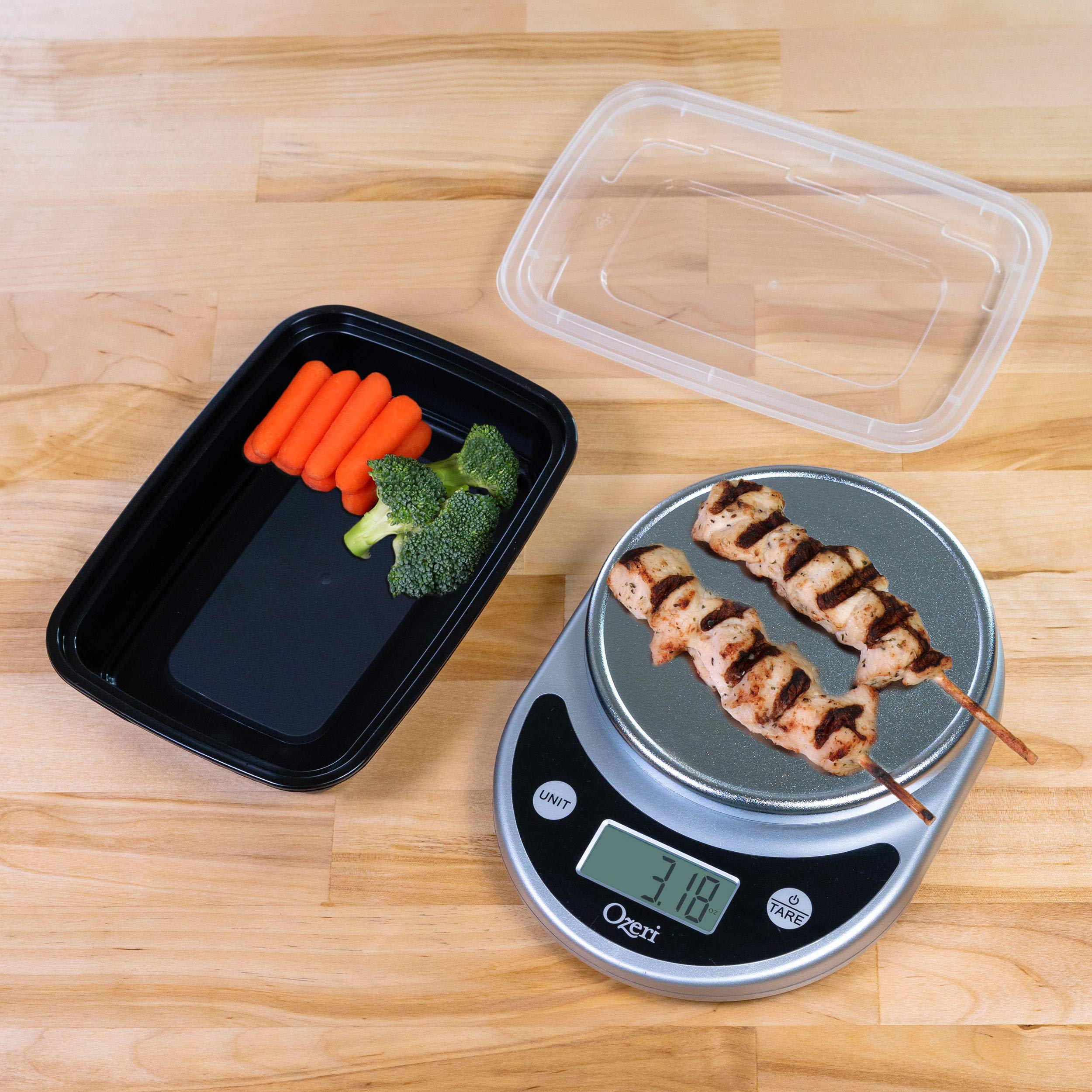 Freshware 45-Pack Meal Prep Containers with Lids - 32 oz Bento Box Food Storage Containers, Stackable, Microwave & Dishwasher Safe - Perfect for Meal Prepping, Lunches, Leftovers & Office Snacks