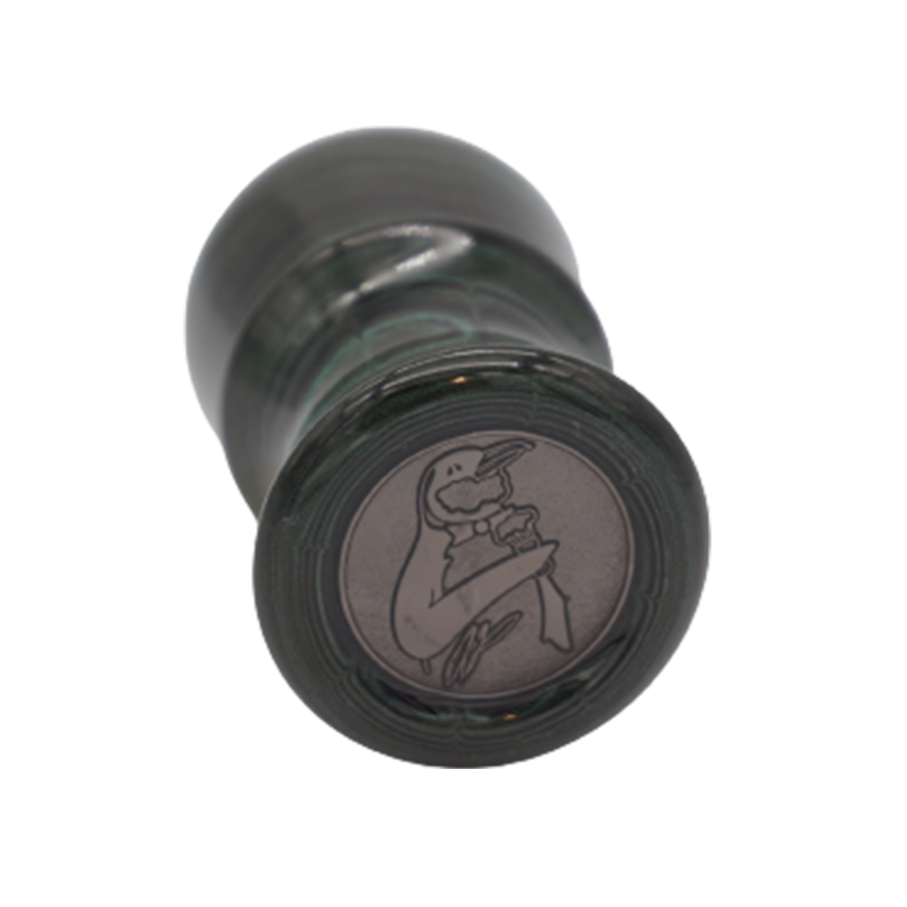 Premium Handcrafted Jaguar Ebonite Shaving Brush Handle - Fits 24mm & 26mm Knots - Perfect for Wet Shaving & Grooming Gifts for Men