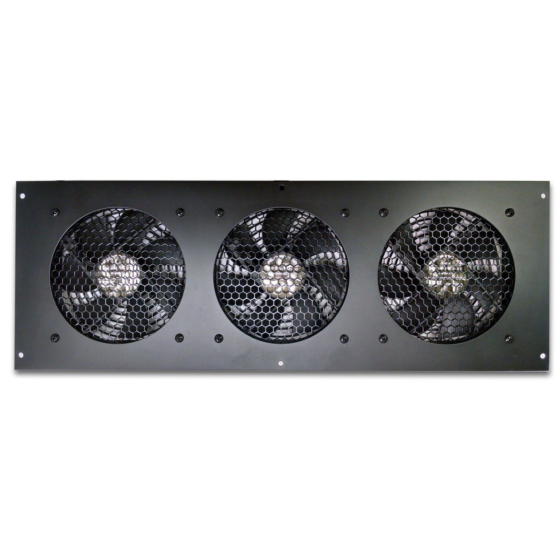 Coolerguys Triple 120mm PC Case Fan Cooling Kit - High Airflow Quiet Computer Cooling System for Gaming PC, Workstation & Home Office Setup