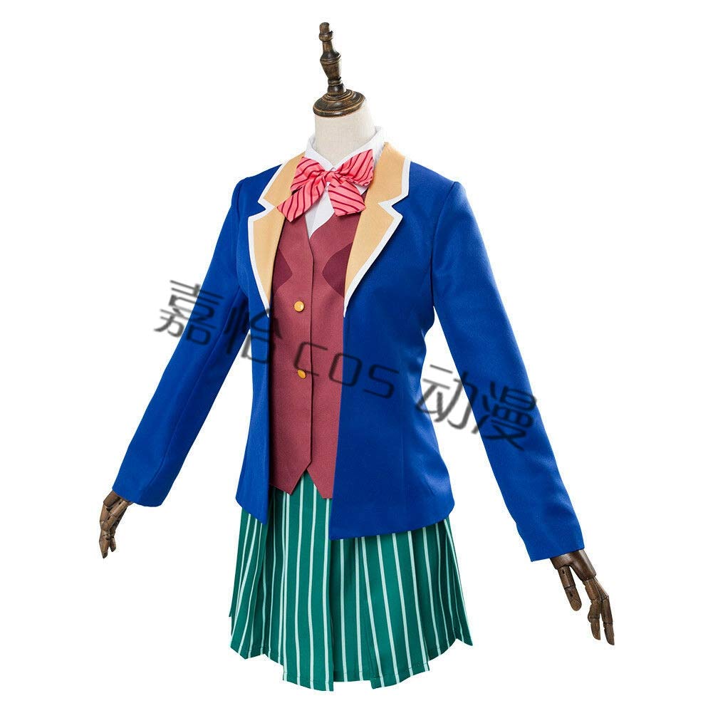 Anime Matsuzaka Satou Cosplay Costume - Japanese School Uniform Outfit for Halloween, Carnival & Christmas Parties | Perfect for Cosplay Events, Anime Conventions & Themed Parties