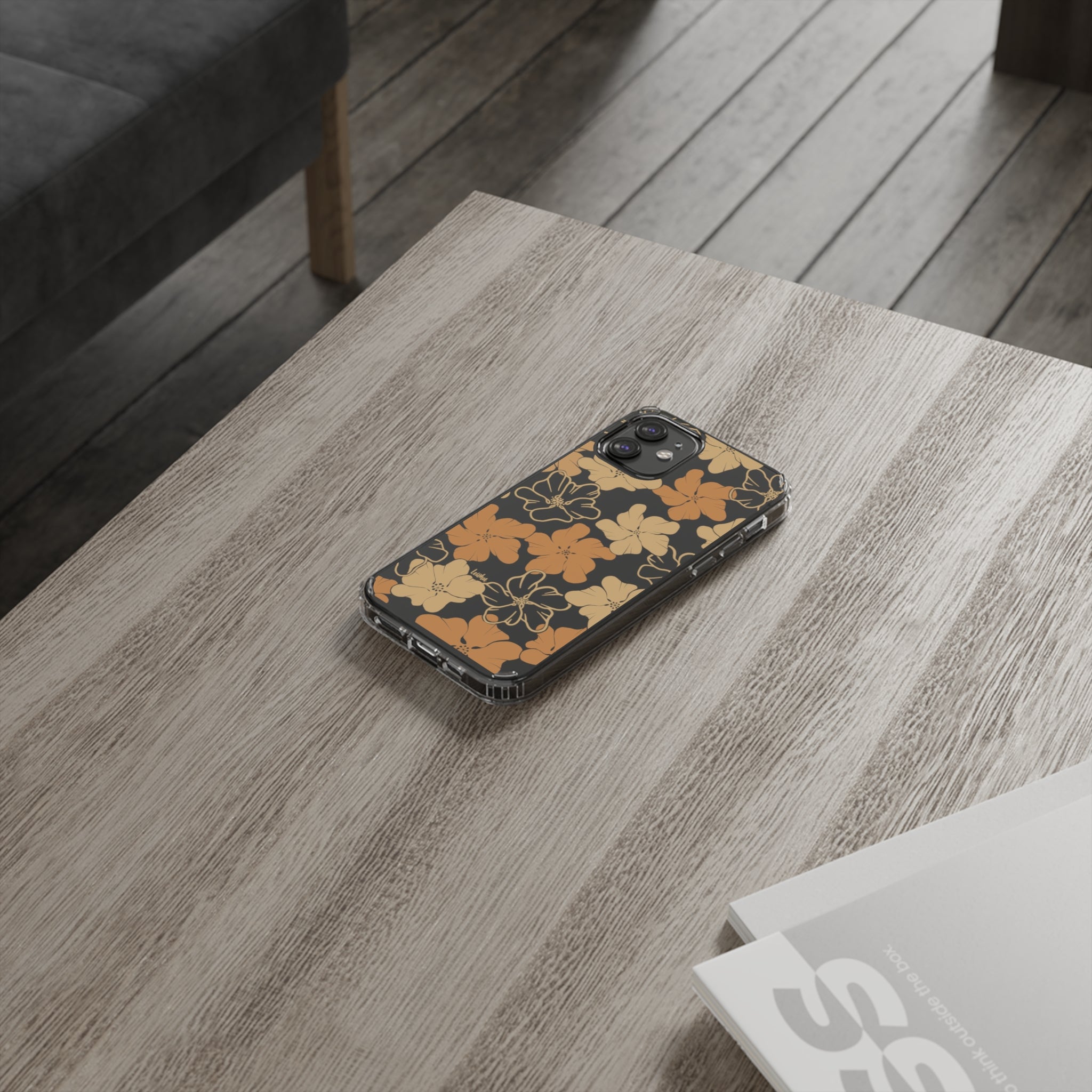 RETRO ILIMA Clear Phone Case - Slim Protective Cover for iPhone & Samsung - Perfect for Everyday Use & Travel