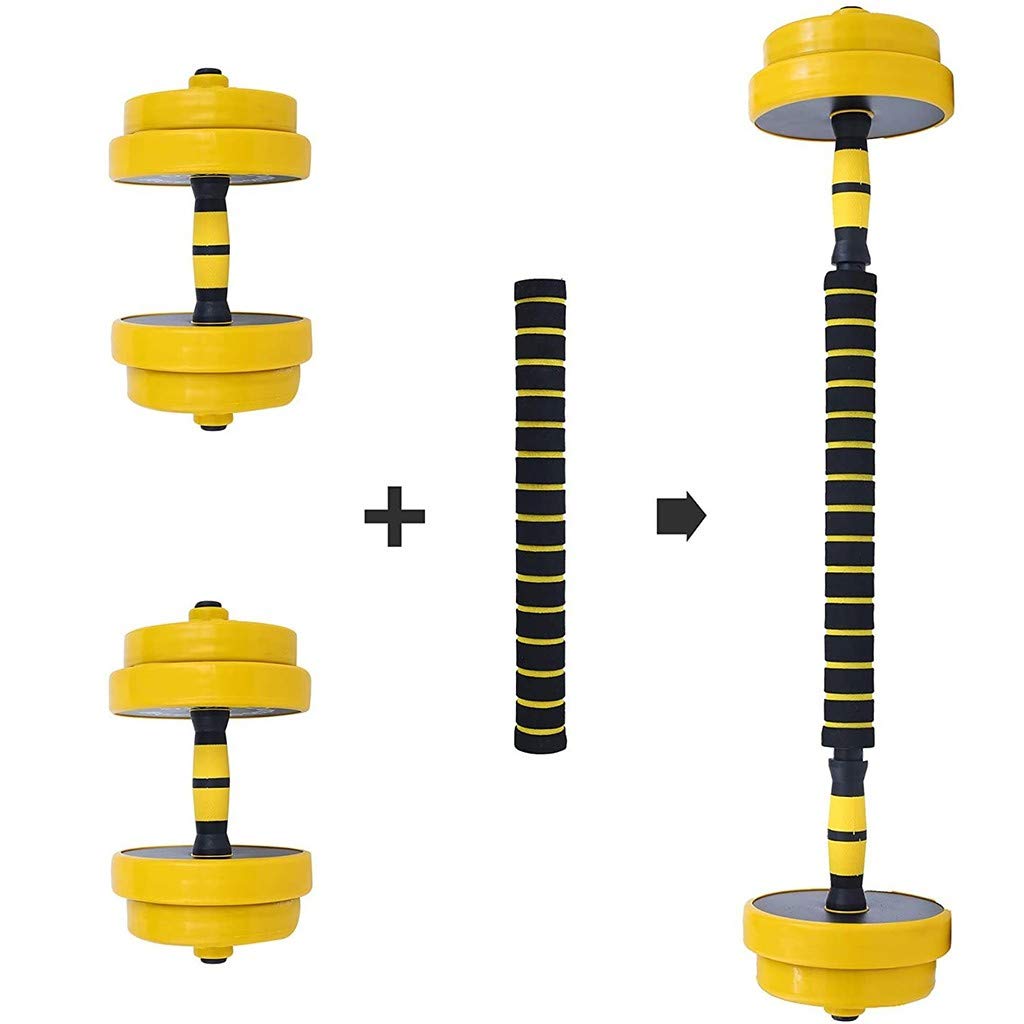 Adjustable Dumbbell Barbell Weight Set for Home Gym - Free Weights for Men & Women - Multifunctional Strength Training Equipment for Full Body Workouts (Perfect for Home Fitness, Weightlifting & Muscle Building)