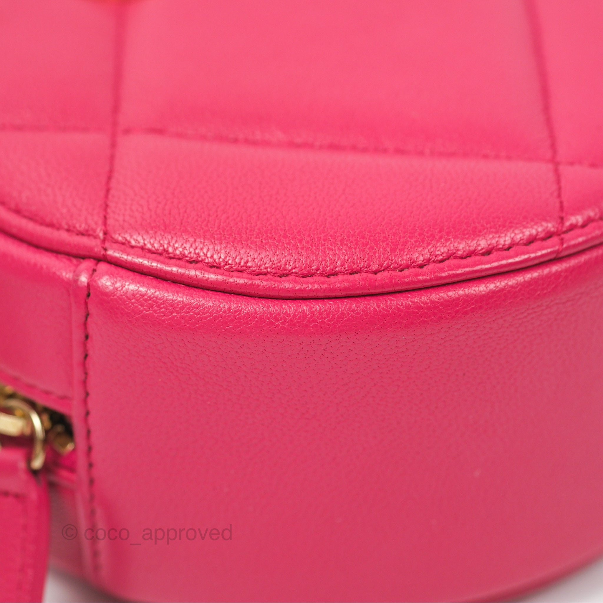 Chanel 19 Round Clutch with Chain - Dark Pink Mixed Hardware Crossbody Bag for Women | Luxury Evening Purse for Parties, Dinner Dates & Special Occasions