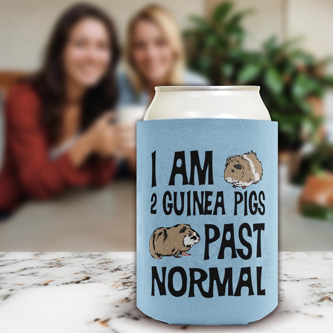 48-Pack Guinea Pig Themed Drink Can Coolers - Fun Party Supplies for Pet Lovers | Perfect for Birthday Parties, BBQ Gatherings & Guinea Pig Enthusiasts