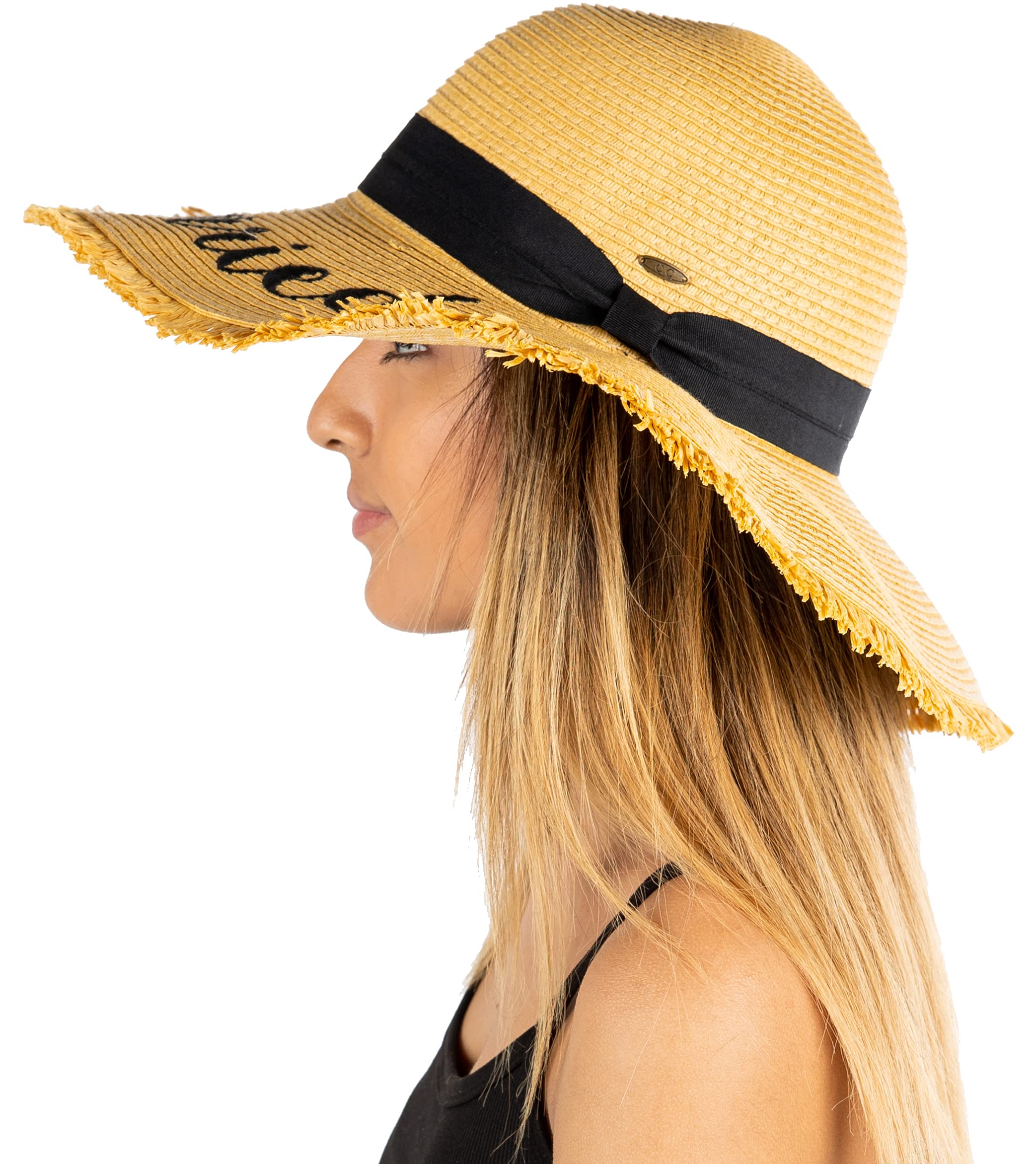 Stylish UPF 50 Bridal Hat for Bachelorette Party, Wedding & Honeymoon - Perfect for Beach Vacations & Outdoor Celebrations