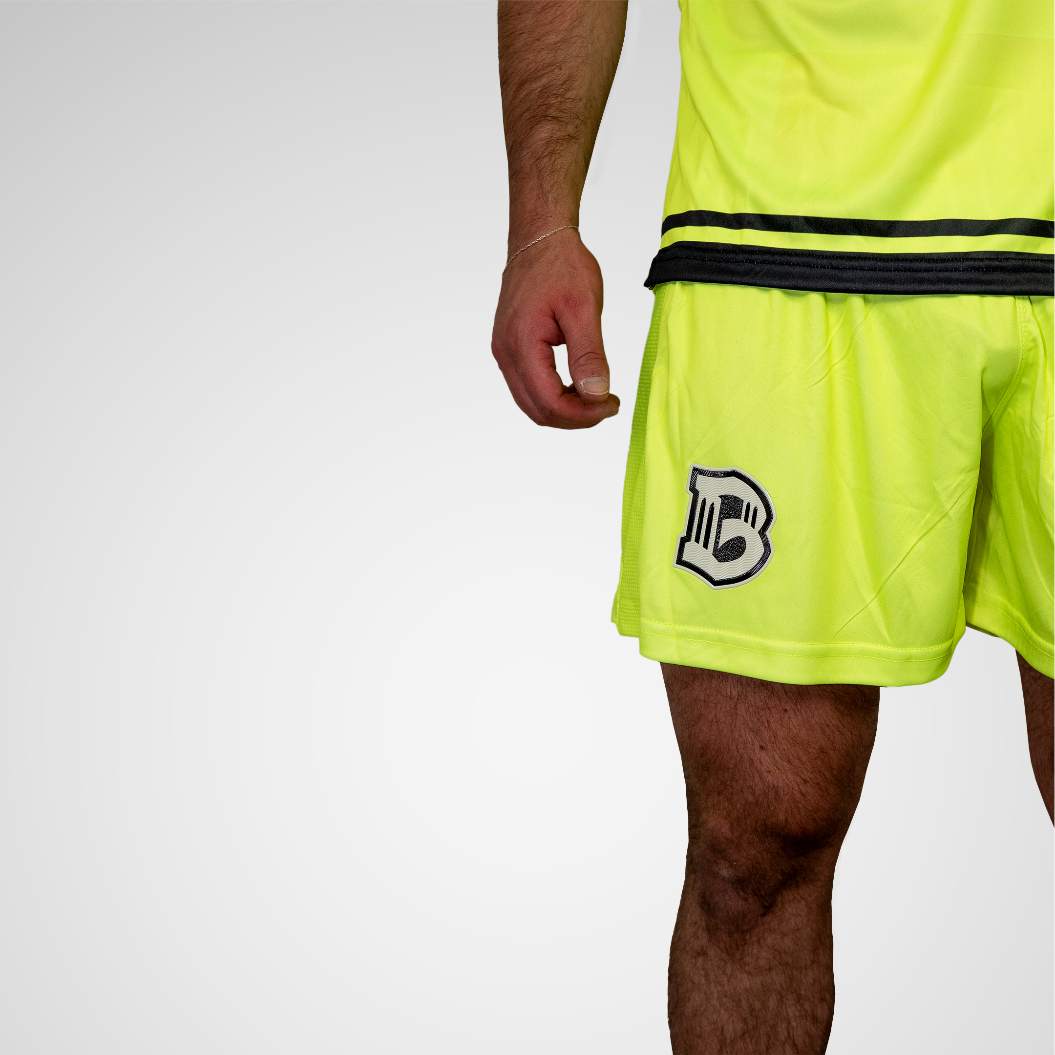 Brooklyn FC Away Goalkeeper Shorts - Professional Soccer Goalkeeper Training & Match Shorts for Men - Perfect for Games, Practice & Fitness