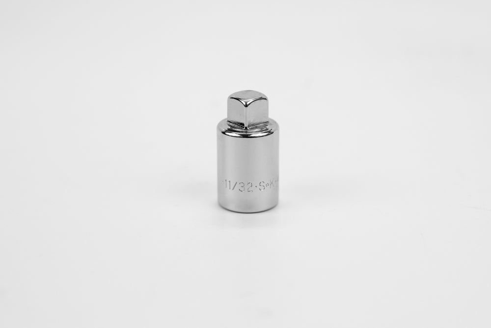 3/8 Drive Fractional Male Pipe Plug Socket - 11/32 Size - Perfect for Plumbing, Automotive & DIY Projects