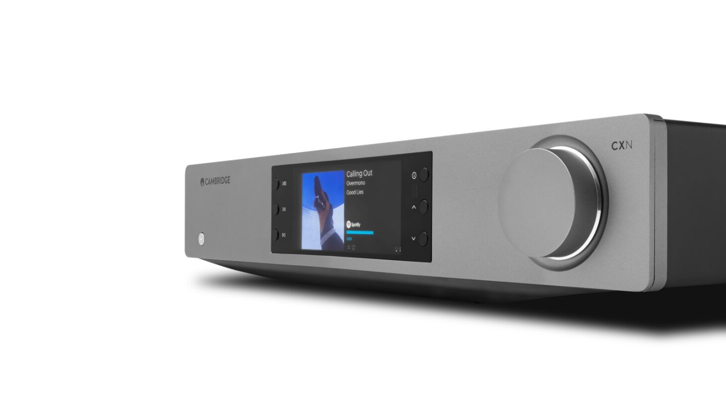 Cambridge Audio CXN100 Hi-Res Network Streamer - Wireless Music Player for Home Audio, Multi-Room Streaming & Lossless Audio Playback - Perfect for Audiophiles & Home Theater Systems