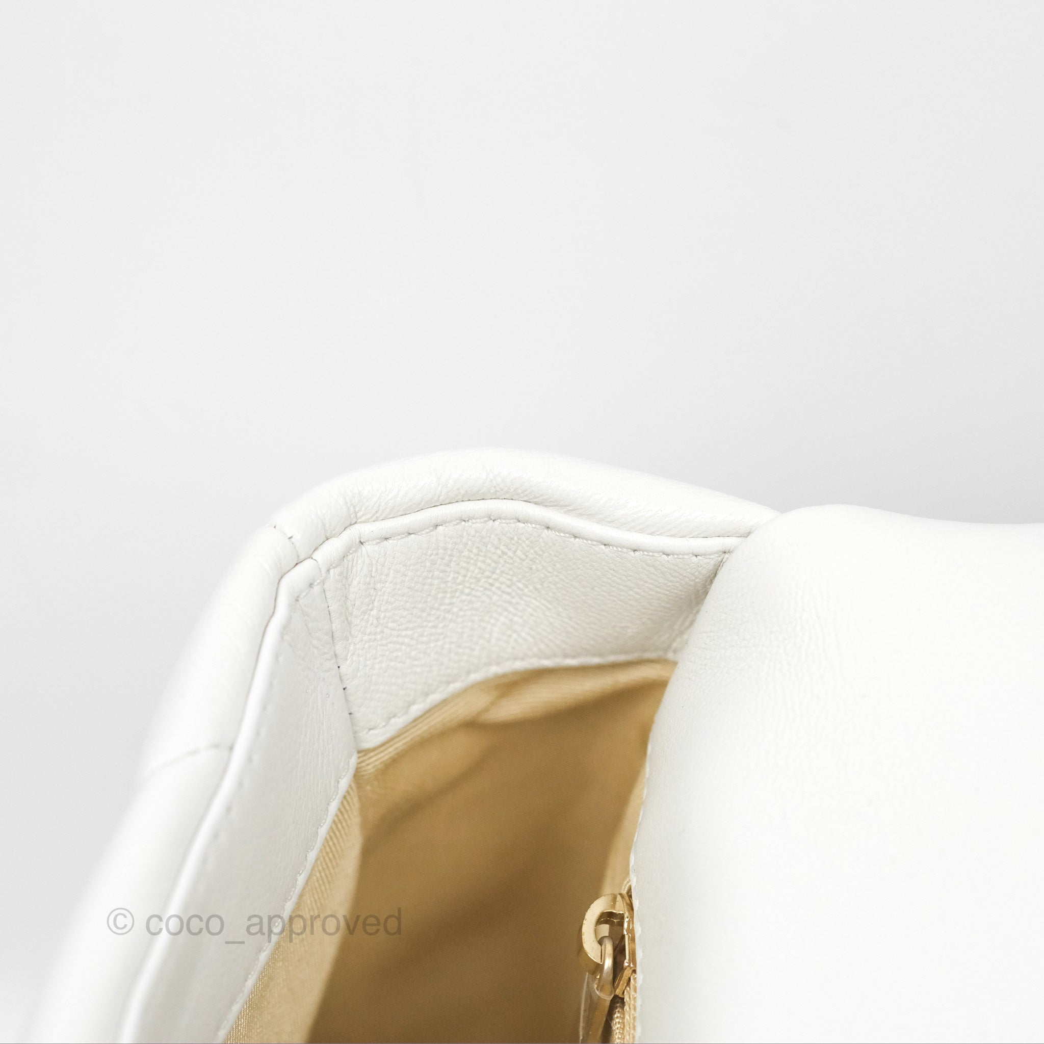 Chanel 19 Small Handbag in Off White with Mixed Gold & Silver Hardware - Luxury Crossbody Bag for Women, Perfect for Date Night & Special Occasions