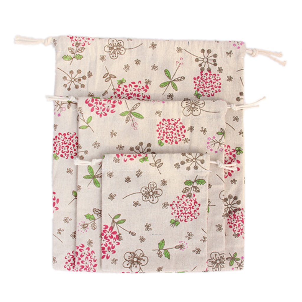 3-Piece Drawstring Laundry & Travel Storage Bags Set - Waterproof Cosmetic Organizer for Makeup, Bathroom Essentials & Toiletries - Perfect for Travel, Gym, Camping & Home Organization