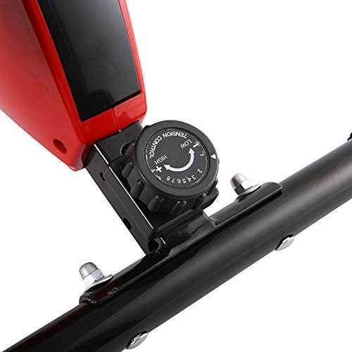 Mini Exercise Bike with LCD Display - Adjustable Magnetic Resistance Under Desk Pedal Exerciser for Home & Office - Leg & Arm Workout for Fitness & Rehabilitation