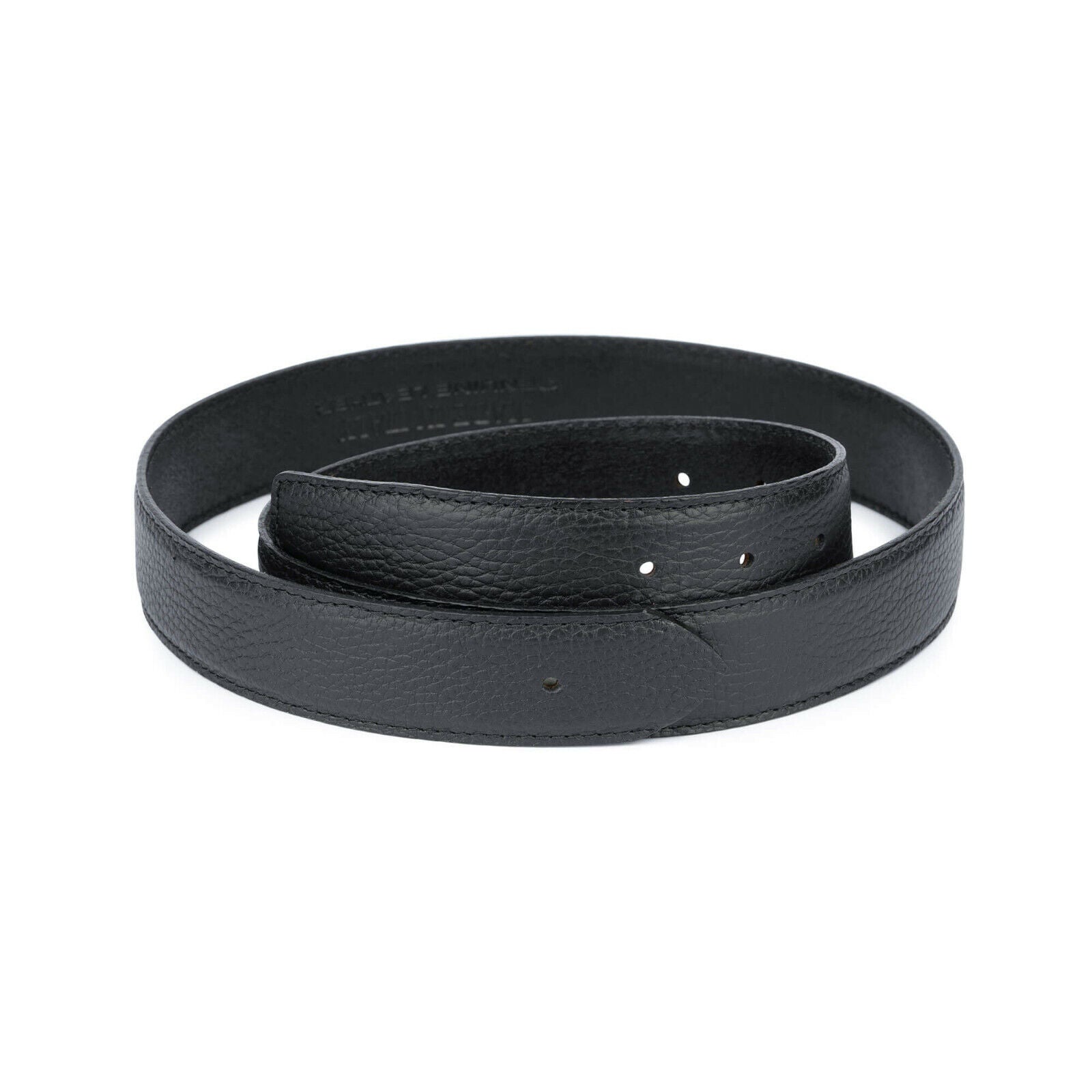 Genuine Italian Calfskin Leather Belt Strap for Ferragamo Replacement - No Buckle Included | Premium Dress Belt for Business, Formal & Casual Wear