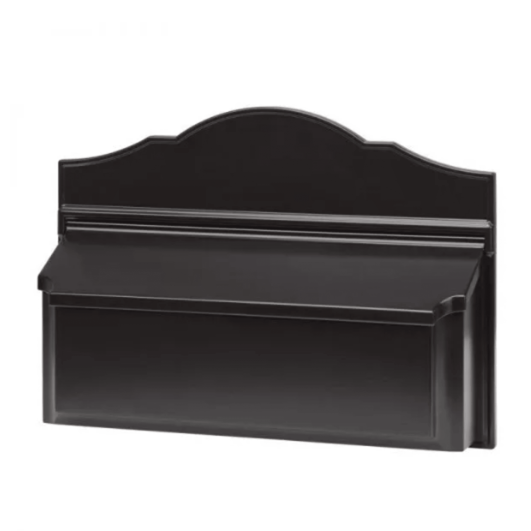 Colonial Wall Mount Mailbox - Antique Bronze, Black, White Finishes for Outdoor Home & Garden Decor