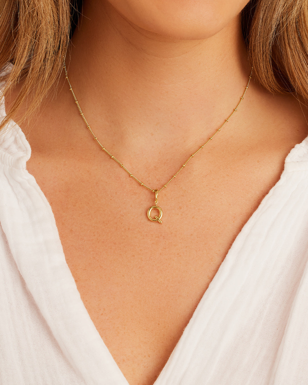 Alphabet Helium Parker Charm - Stylish Initial Letter Pendant Necklace for Women, Perfect for Gifts, Birthdays & Everyday Wear