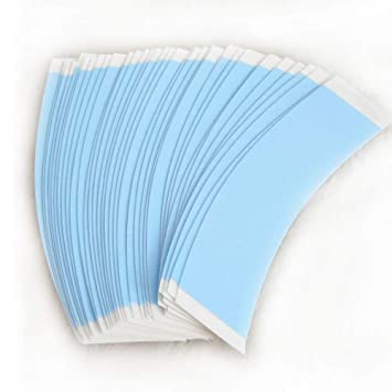 Vtms Transparent Wig Attachment Tape - Double Sided Front Lace Tape for Hair Patch & Toupee - Strong Hold & Invisible Adhesive - Perfect for Daily Wear, Cosplay & Hair Replacement