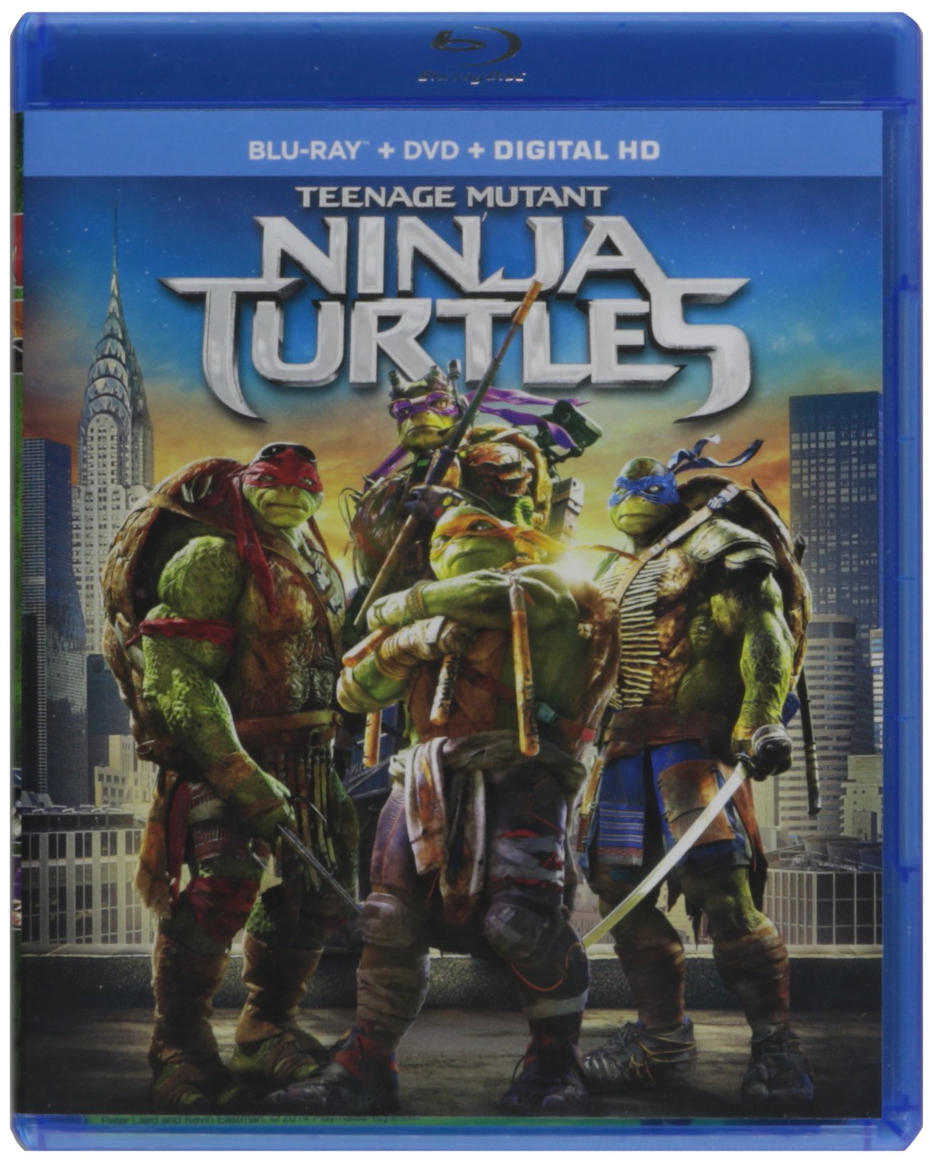 Teenage Mutant Ninja Turtles (2014) Blu-ray Movie - Action-Packed Superhero Adventure for Kids & Adults - Perfect for Movie Nights & TMNT Fans Collection